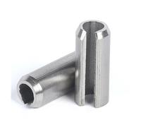 Manoud Goupilles élastiques M4-M8 goupilles élastiques cylindriques Ouvertes goupille cylindrique goupilles de Tension Fendues en Acier Inoxydable 304 A2(M4x30(10pcs))