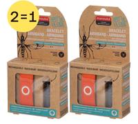 Manouka Bracelet Anti-Moustiques Orange 2x1 pc(s)