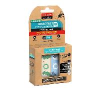 Manouka Pack duo Bracelet Anti moustique Junior Motif Dinosaure Baleine