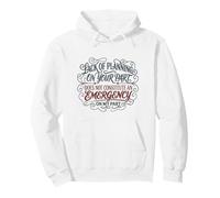 Manque de Planification Citation drôle Sarcastique Patron Vintage Drame Sweat à Capuche
