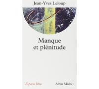 Manque et plénitude