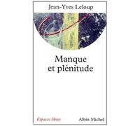 Manque et plénitude
