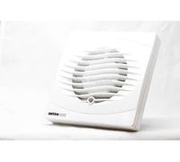 Manrose 100 mm/10,2 cm Minuteur Ventilateur d'extraction d'air mural/de plafond de salle de bain Blanc