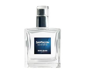 man's beard - Eau de Parfum Santal - Concentrée en Parfum Santal - 100% Fabriqué en France - Ingrédients d'Origine Naturelle - Contenance 50 ml