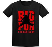 Man's Round Neck Big Pun Yeeeh Baby Graphic I'm Not A Player Its So Hard Rap Hip Hop Sports T Shirt Black XL
