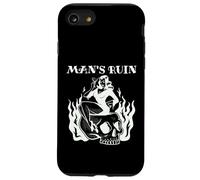 Man's Ruin Pin Up Diable Femme Tatouage Traditionnel Crâne Flash Coque pour iPhone SE (2020) / 7/8