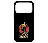 Mansa Musa Roi Africain Homme Le Plus Riche de l'Histoire Mali Empire Coque pour iPhone 17 Pro