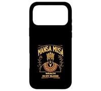 Mansa Musa Roi Africain Homme Le Plus Riche de l'Histoire Mali Empire Coque pour iPhone 17 Pro Max