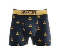 MANSCAPED™ Boxers 2.0 Boxer Performance Premium & Anti-irritations pour Homme avec Jewel Pouch™ Signature Et sans Étiquette (X-Large) Gold Nugget