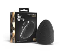 MANSCAPED® The Face Buffer - Brosse en silicone pour homme pour nourrir, nettoyer en profondeur et exfolier votre peau, poignée à ventouse antidérapante, massage doux du visage, 1 pièce