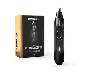 MANSCAPED® Weed Whacker® 2.0 Tondeuse électrique Nez & Oreilles - Outil de précision, Moteur 7000 tr/min, Batterie rechargeable, Wet/Dry, Facile à nettoyer, Nouvelle lame interchangeable en acier inox