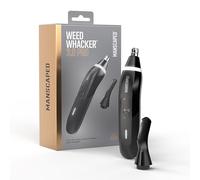 MANSCAPED® Weed Whacker® 3.0 PRO - Men's Electric Nose, Ear & Eyebrow Hair Trimmer - SkinSafe® Dual-Head System, LED Spotlight, Waterproof, Rechargeable, Travel Lock, Eyebrow Comb Attachment