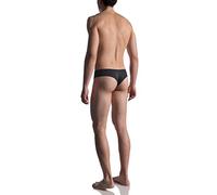 MANstore Homme Cheeky Brief Slips, Black, Small