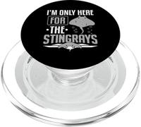Manta Ray I'm Only Here for The Stingray PopSockets PopGrip pour MagSafe