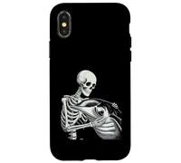 Manta Ray Squelette Mantaray Halloween Coque pour iPhone X/XS