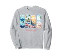 Mantas Océan Aquarelle Animal Manta Sweatshirt