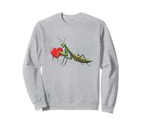 Mante priante Qui Tient Le cœur Sweatshirt