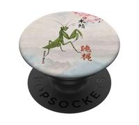 Mante religieuse à sept étoiles Shaolin Kung Fu PopSockets PopGrip Adhésif
