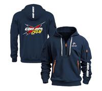 Manteau À Capuche Confortable pour Homme C.a.n-a.m Veste De Sport Demi Zip Sweat Shirt Uni Pull Haut Imprimé Manches Longues Vêtements-SLanS||XX_l