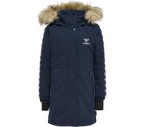 Manteau à capuche fille Hummel Leaf Tex Bleu 4 ans