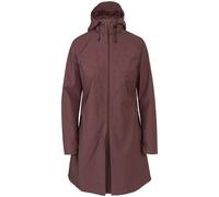 Manteau à capuche imperméable femme Agu Urban Marron