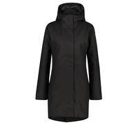 Manteau à capuche imperméable femme Agu Urban Noir
