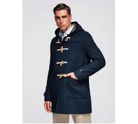 Manteau à capuche - Ombre - Pour Homme - Bleu foncé S