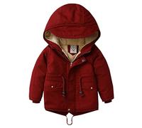 Manteau à Capuche pour Filles Hiver Chaude Enfants Polaire Doudoune Léger Blousons Oreilles Veste 3D Manche Longues Chaude Vêtement Enfant Doudoune Parka Outwear