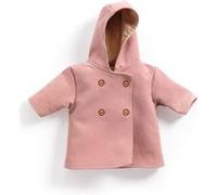 Manteau à capuche pour poupon Pomea djeco Rose G