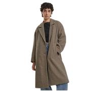 Urban Classics Oversized Plaid Coat Marron 3XL Femme