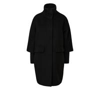Manteau à col montant et coupe droite femme COMMA Noir 40