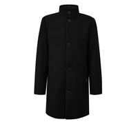 Manteau Ã col montant et empiÃšcement matelassÃ© QS Noir L