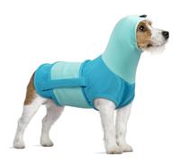 Manteau Anti-Anxiété pour Chien, Snood Gilet Relaxant Gilet Anti Stress Chien pour Le Tonnerre, Les Feux d'artifice(Bleu, XS)