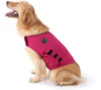 Manteau anti-anxiété pour chien, veste légère pour animaux anxieux, garde son confort apaisant (rose rouge, taille L)