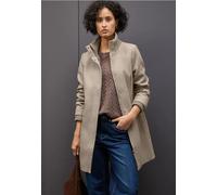 Manteau avec détails en tricot