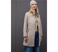 Manteau avec détails en tricot