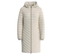 Manteau avec fermeture éclair bidirectionnelle et capuche amovible femme s.Oliver Beige 40