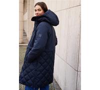 Manteau avec mélange de structures