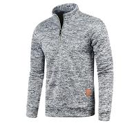 Manteau Blouson moderne et classique pour homme avec col montant Blouson Homme Casual Léger Veste Mi Saison Manches Longues Col Montant