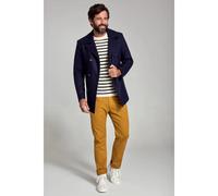 Armor-Lux Manteau caban Cap Sizun 100% laine Col tailleur, poches latérales Bleu 40