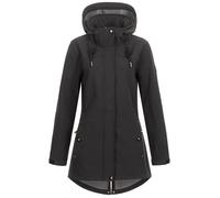 Manteau - caban - pardessus Ankerglut - 191112 - Manteau Softshell pour Femme avec Capuche Doublee-Veste Demi-Saison brise XL