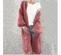 Manteau Caban Pardessus Funmoon - Rouge - Femme XL