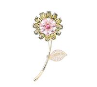 Manteau Cardigan fleur épingle écharpe boucle tournesol broche broche décor décontracté accessoires vêtements accessoires