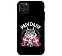 Manteau Chat Viking Danois en Fourrure - Paw Dane Nordic Heritage Coque pour iPhone 11 Pro Max