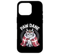 Manteau Chat Viking Danois en Fourrure - Paw Dane Nordic Heritage Coque pour iPhone 16 Pro