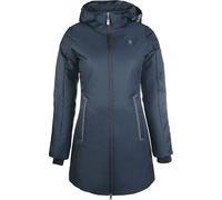 Manteau chauffant HKM Elegant Style pour femme, taille:XL, couleur:bleu foncé