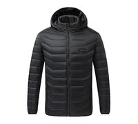 Manteau chauffant homme 25 zones, veste thermique intelligente avec technologie de chauffage intégral, parfait pour outdoor et couple, grande taille pour un confort et une chaleur optimaux