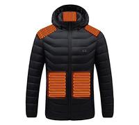 Manteau Chauffant Quinze Zones Double Contrôle M09 Léger USB Thermorégulé Homme Hiver Veste Polaire Extérieur Ski Pêche Motocyclisme Vêtement Intelligent Électrique Veste Chaude