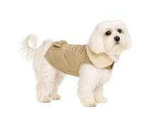 Flamingo Manteau pour Chiens Guzzi Beige - Taille 25cm (A: 25 cm, B: 30-34 cm, C: 39-43 cm) - Idéal pour Chihuahua, Yorkshire Terrier, Pinscher Nain, Bichon Maltais et Papillon
