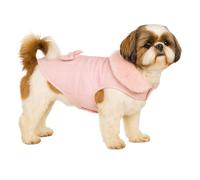 Manteau Chien - Guzzi Rose - A:30cm - Polyester - Lavable à 30°C - Doublure Polaire Douce - Résistant à l’Eau - avec nœud décoratif - Flamingo